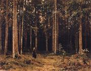Ivan Shishkin Landscape oil painting reproduction